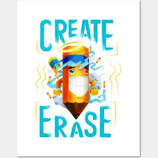 Create | Erase (ISO) Posters and Art